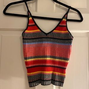 Urban Outfitters X Ecoté Cropped Knit Tank